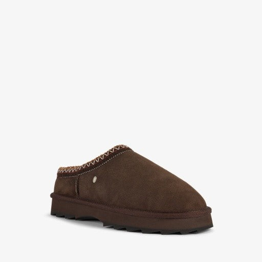 EMU Sharky Scuff Womens Sheepskin Boots - Chocolate