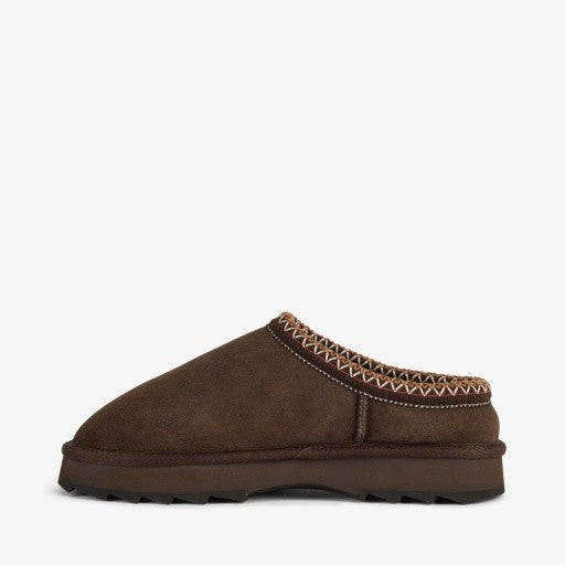 EMU Sharky Scuff Womens Sheepskin Boots - Chocolate