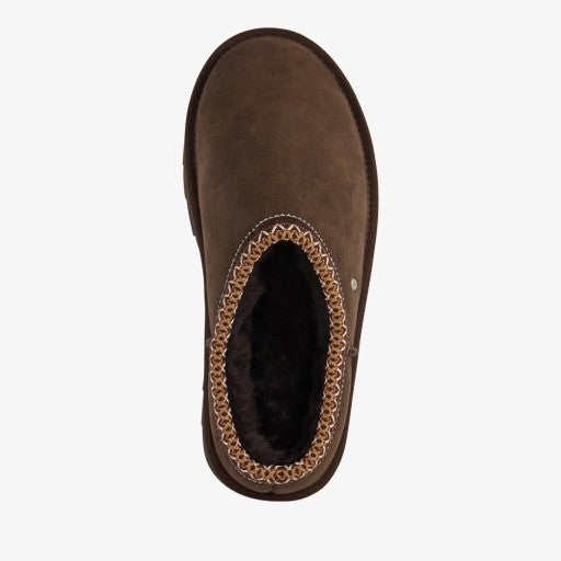 EMU Sharky Scuff Womens Sheepskin Boots - Chocolate