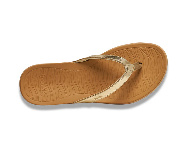 Sanuk W Wave Whisper Womens Sandals - Champagne