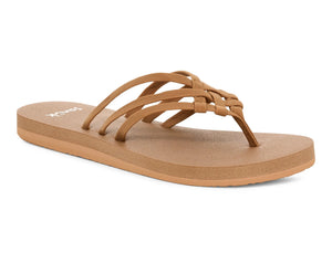 Sanuk Yoga Sandy Ii Womens Sandals - Tobacco Brown