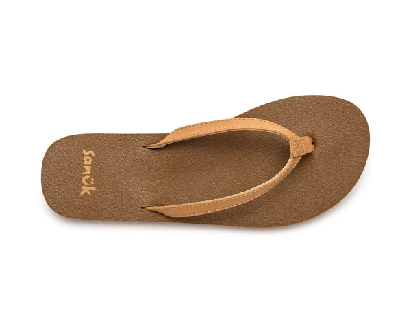 Sanuk W Yoga Joy Ii Womens Sandals - Tan