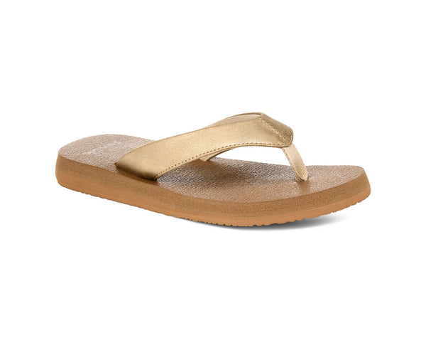 Sanuk Yoga Mat II Metallic Womens Sandals - Champagne