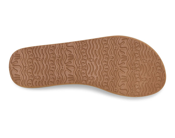 Sanuk Yoga Joy II Shimmer Womens Sandals - Champagne
