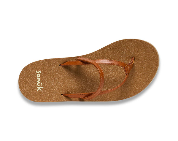 Sanuk Yoga Strappy Womens Sandals - Roasted Pecan