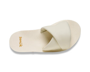 Sanuk Yoga Origami Slide Womens Sandals - Marshmellow