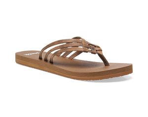 Sanuk Yoga Sandy Novelty Womens Sandals - Ojai Tan