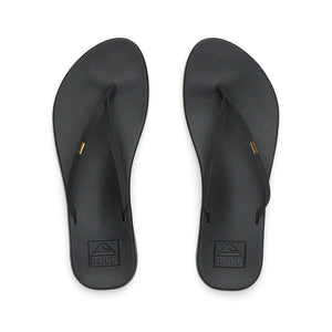 Reef Cushion Bounce Slim Le Womens Sandals - Black