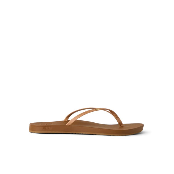Reef Cushion Bounce Slim Le Womens Sandals - Natural