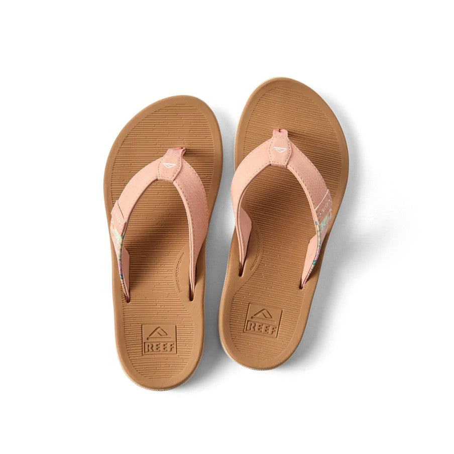 Reef Santa Ana Womens Sandals - Peach/Tan