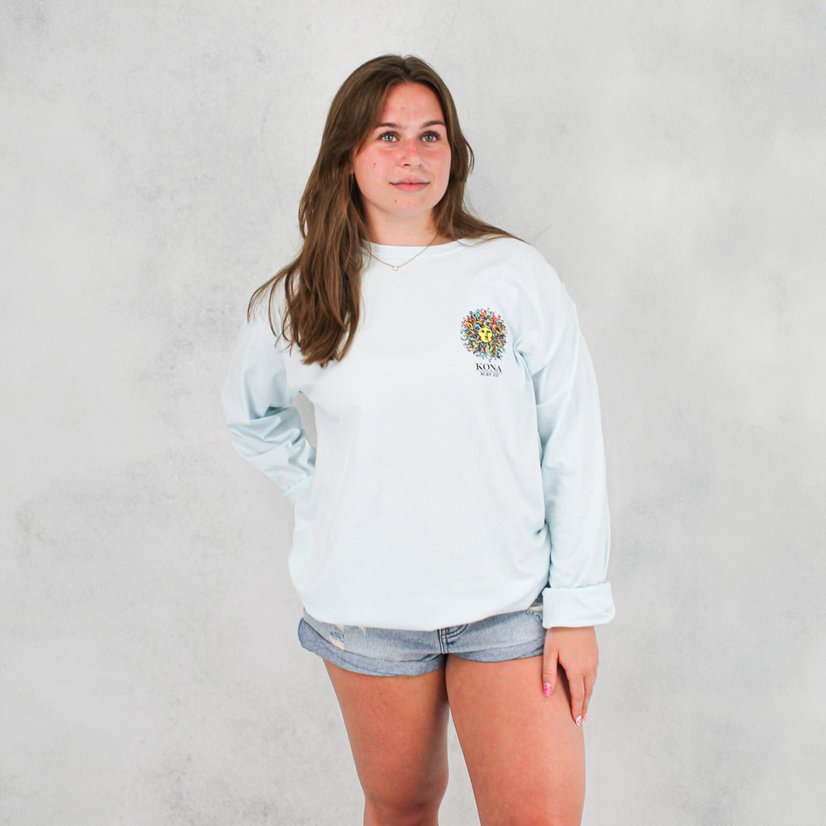 Original Sun Womens Long Sleeve Shirt