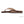 Rainbow Double Layer Wide Strap Womens Sandals - Dark Brown