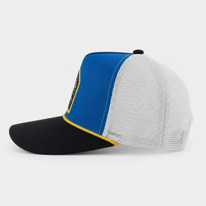 Free Ride 2 Boys Trucker Hat - Electric Blue/Black