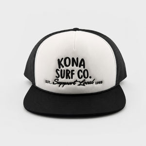 Support Local Boys Trucker Hat - White/Black