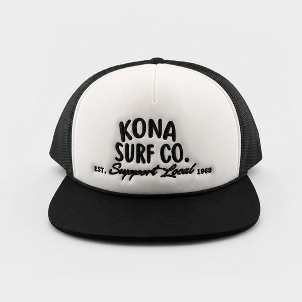 Support Local Boys Trucker Hat - White/Black