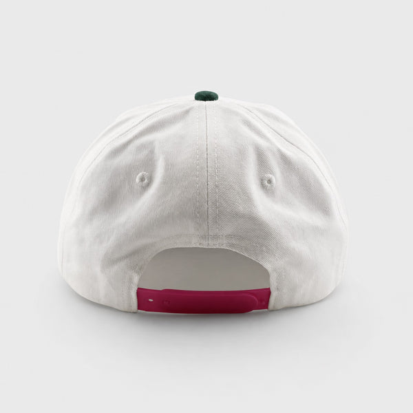 Livin Aloha 2 Toddler Girls Snapback Hat - White/Aloha