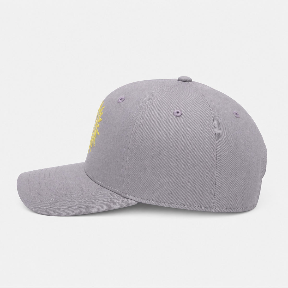 Sun Badge Girls Snapback Hat - Lilac