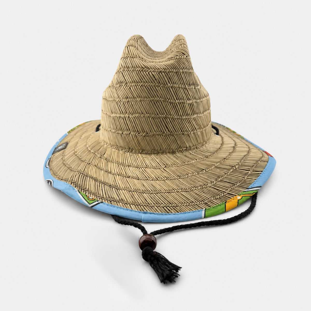 Traveler UPF 50+ Lifeguard Kids Straw Hat - Natural/For the Phils