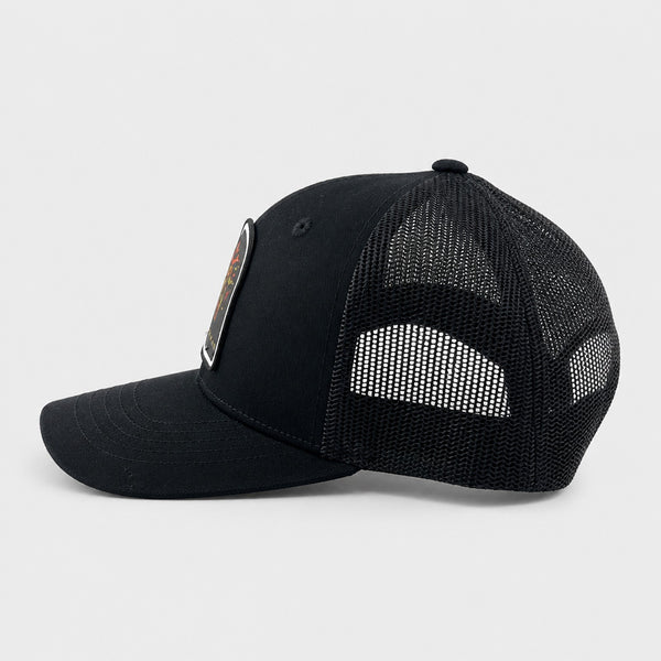 Original Sun Arch Boys Trucker Hat - Black/Original