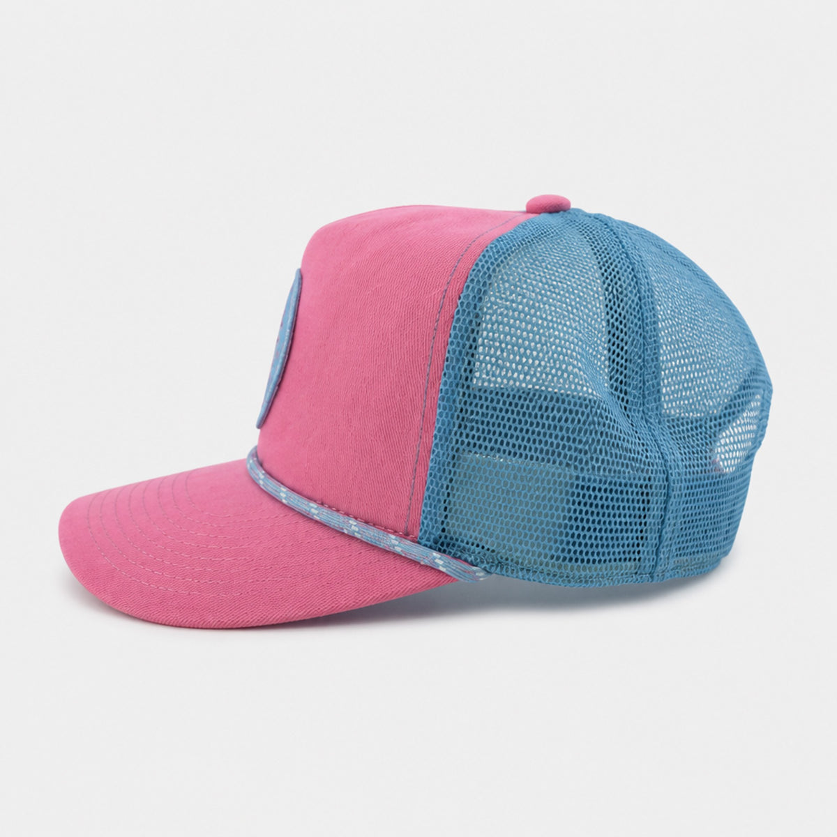 Road to the Beach Girls Trucker Hat - Pink/Carolina