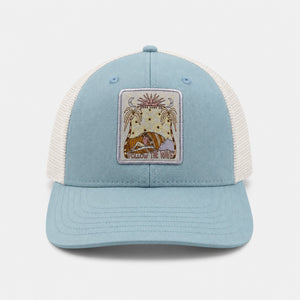 Moon Daisy Girls Trucker Hat - Frost/White