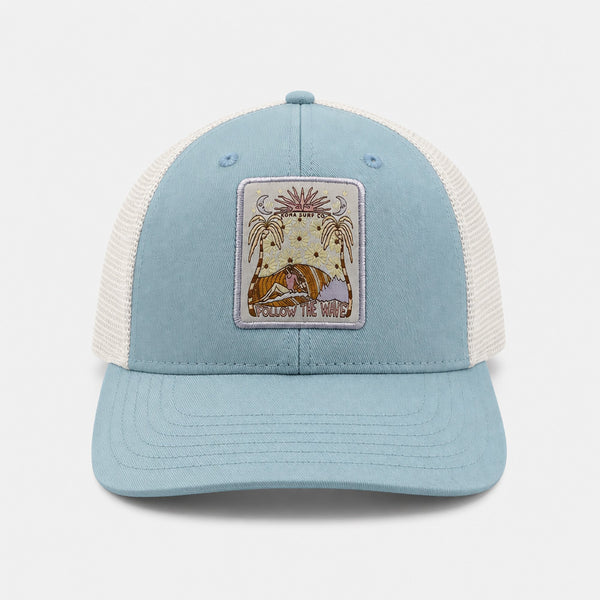 Moon Daisy Girls Trucker Hat - Frost/White