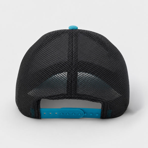 Guardian of the Coast Boys Trucker Hat - Cream/Charcoal/Aqua