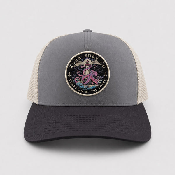 Guardian of the Coast Boys Trucker Hat - Metal/Stone/Navy