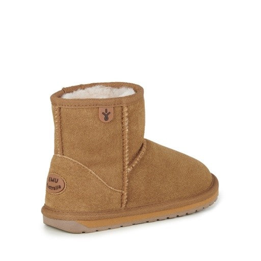 EMU Wallaby Mini Kids Sheepskin Boots - Chestnut