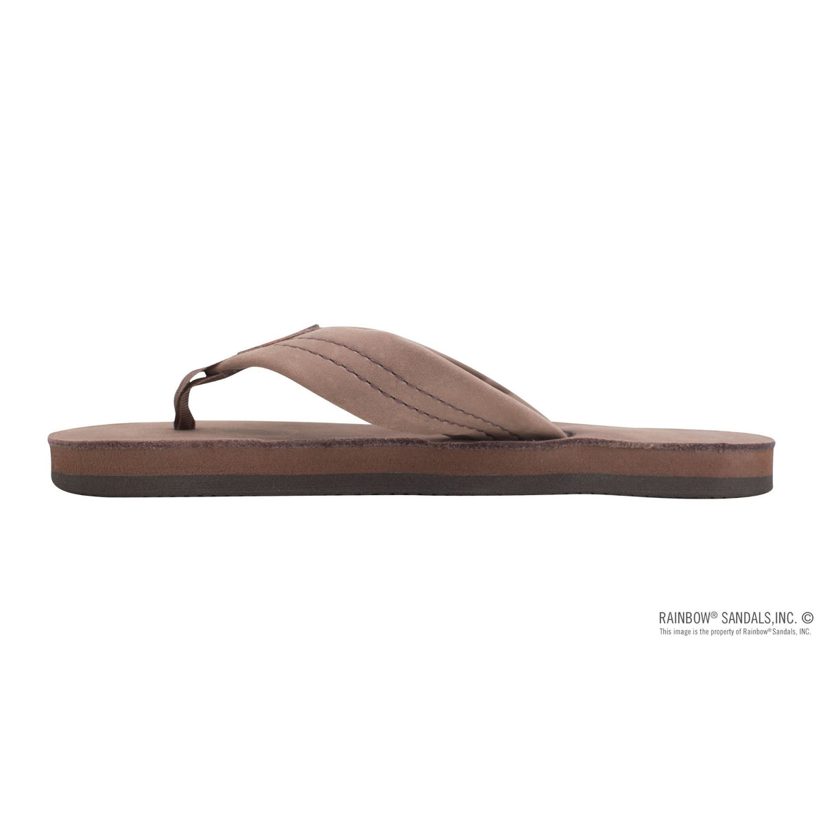 Rainbow Premier Leather Boys Sandals - Expresso