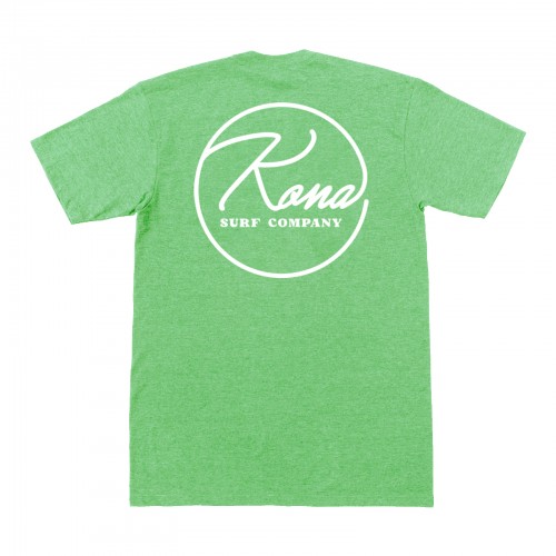 Circling Girls T-Shirt in Green Triblend