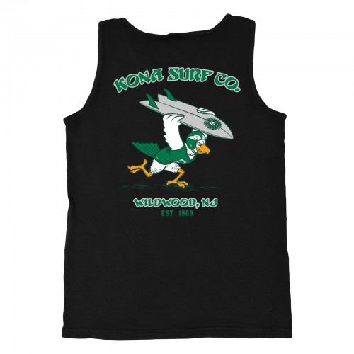 For the Birds Mens Tank Top in Black