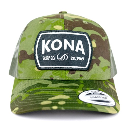 Inside Out Mens Trucker Hat in Camo