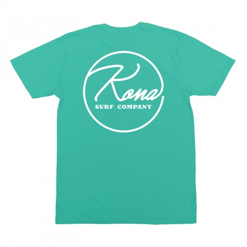 Circling Womens T-Shirt in Island Green