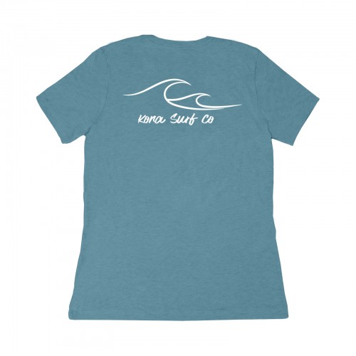 Swell Womens T-Shirt in Heather Deep Teal