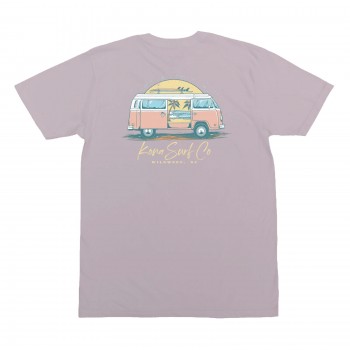 Ocean Breeze Girls T-Shirt in Light Violet