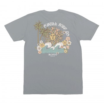 ONeill x Kona Collab Girls T-Shirt in Grey