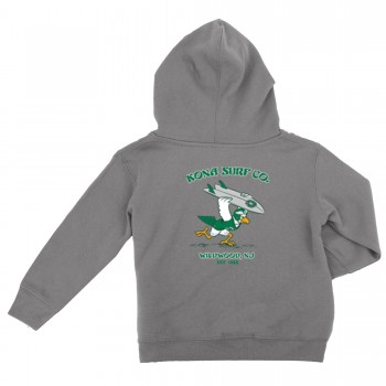 For the Birds Toddler Boys Pullover Hoodie in Nickle