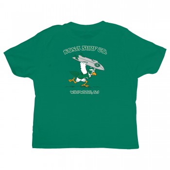 For the Birds Toddler Boys T-Shirt in Kelly