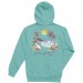 Island Scene Girls Pullover Hoodie