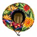 Traveler Print Mens Straw Hat