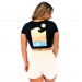 Sunny Side Womens Cropped T-Shirt