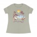 Island Scene Womens T-Shirt