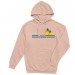 Retro Horizon Womens Pullover Hoodie